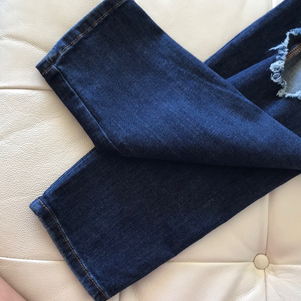 Free People High rise Skinny Jeans Sz 32 NWT - Picture 6 of 8